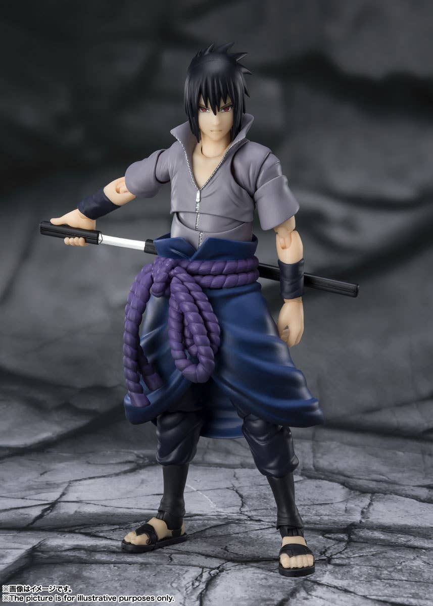 BANDAI Tamashii Sasuke Uchiha -He who bears all Hatred- "Naruto -Shippuden-", Bandai Spirits S.H.Figuarts | 4573102673312