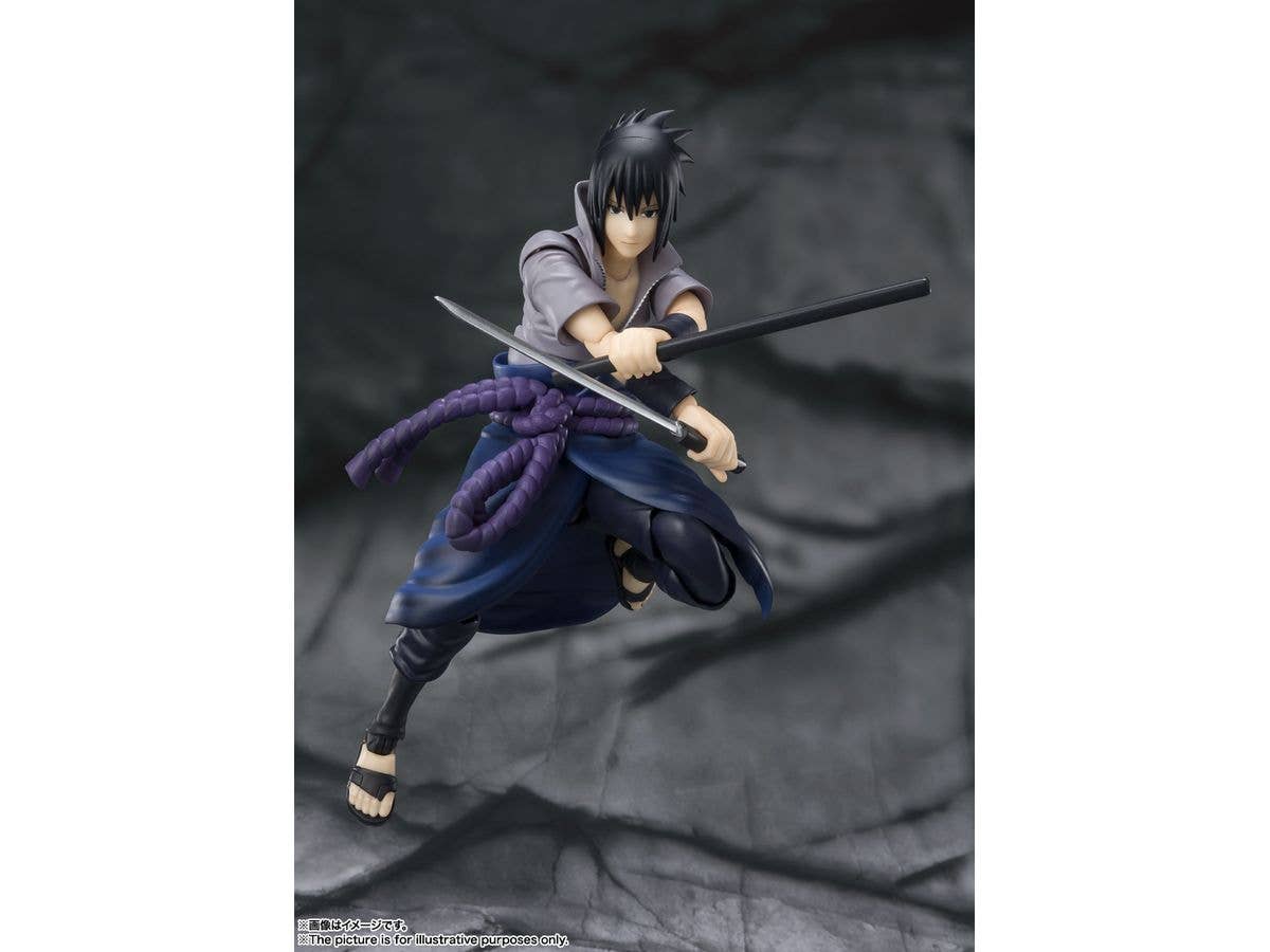 BANDAI Tamashii Sasuke Uchiha -He who bears all Hatred- "Naruto -Shippuden-", Bandai Spirits S.H.Figuarts | 4573102673312