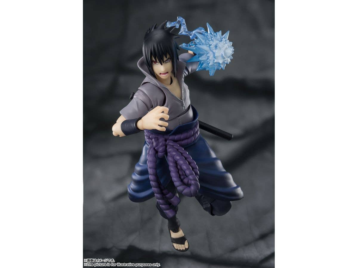 BANDAI Tamashii Sasuke Uchiha -He who bears all Hatred- "Naruto -Shippuden-", Bandai Spirits S.H.Figuarts | 4573102673312
