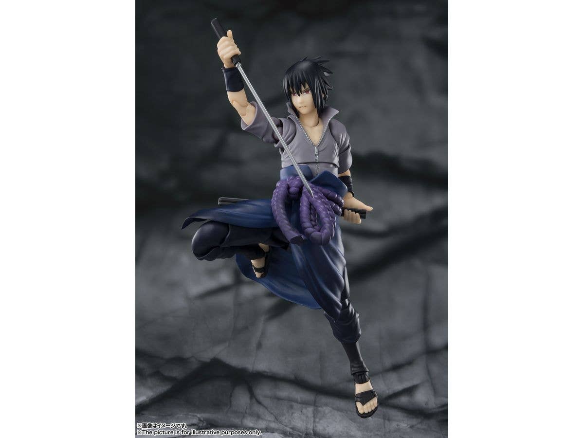 BANDAI Tamashii Sasuke Uchiha -He who bears all Hatred- "Naruto -Shippuden-", Bandai Spirits S.H.Figuarts | 4573102673312