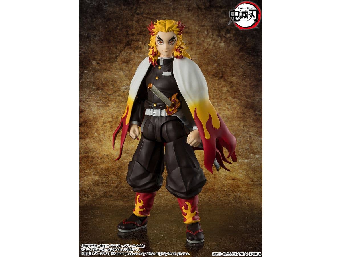 TAMASHII NATIONS Kyojuro Rengoku "DEMON SLAYER", TAMASHII NATIONS S.H.Figuarts | 4573102673596