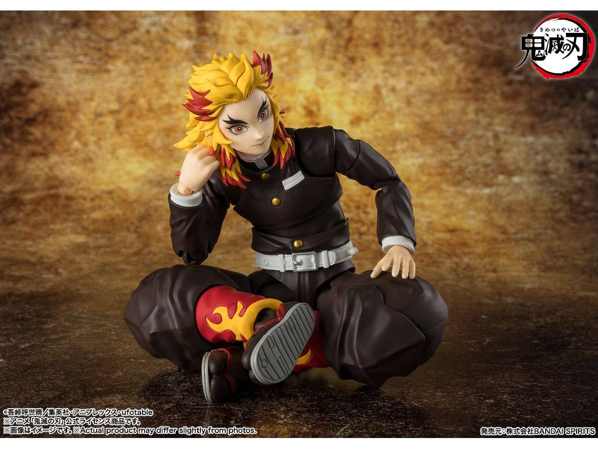 TAMASHII NATIONS Kyojuro Rengoku "DEMON SLAYER", TAMASHII NATIONS S.H.Figuarts | 4573102673596