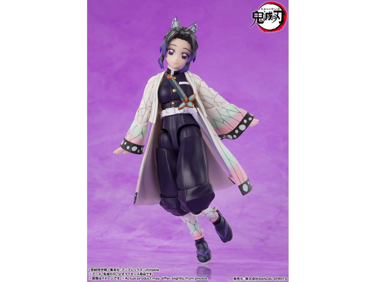 TAMASHII NATIONS Shinobu Kocho Demon Slayer: Kimetsu no Yaiba, TAMASHII NATIONS S.H.Figuarts | 4573102673626
