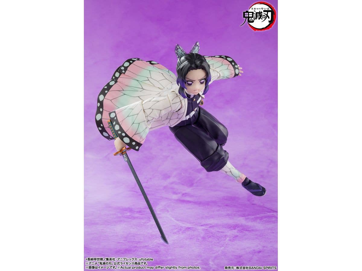 TAMASHII NATIONS Shinobu Kocho Demon Slayer: Kimetsu no Yaiba, TAMASHII NATIONS S.H.Figuarts | 4573102673626