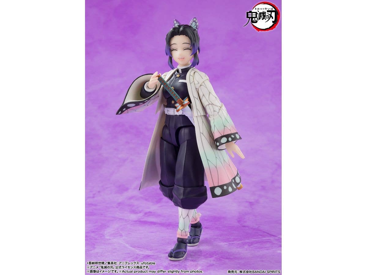 TAMASHII NATIONS Shinobu Kocho Demon Slayer: Kimetsu no Yaiba, TAMASHII NATIONS S.H.Figuarts | 4573102673626