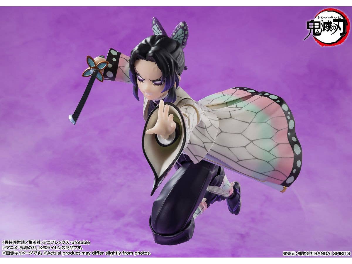 TAMASHII NATIONS Shinobu Kocho Demon Slayer: Kimetsu no Yaiba, TAMASHII NATIONS S.H.Figuarts | 4573102673626