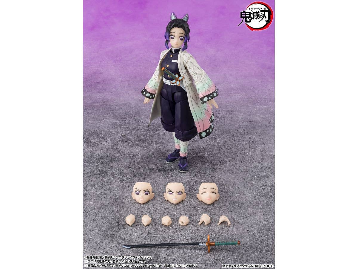 TAMASHII NATIONS Shinobu Kocho Demon Slayer: Kimetsu no Yaiba, TAMASHII NATIONS S.H.Figuarts | 4573102673626