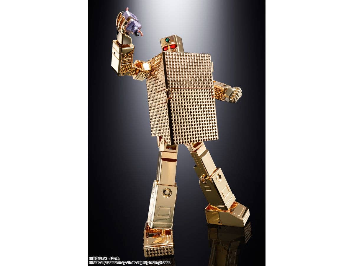 BANDAI Tamashii GX-32SP GOLD LIGHTAN THE GOLDEN WARRIOR CHOGOKIN 50th Ver. " GOLDLIGHTAN THE GOLDEN WARRIOR", TAMASHII NATIONS SOUL OF CHOGOKIN | 4573102675590