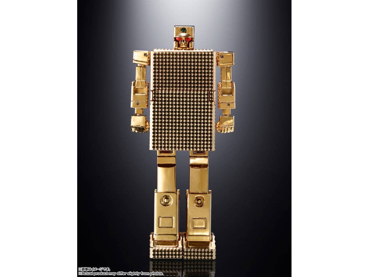 BANDAI Tamashii GX-32SP GOLD LIGHTAN THE GOLDEN WARRIOR CHOGOKIN 50th Ver. " GOLDLIGHTAN THE GOLDEN WARRIOR", TAMASHII NATIONS SOUL OF CHOGOKIN | 4573102675590