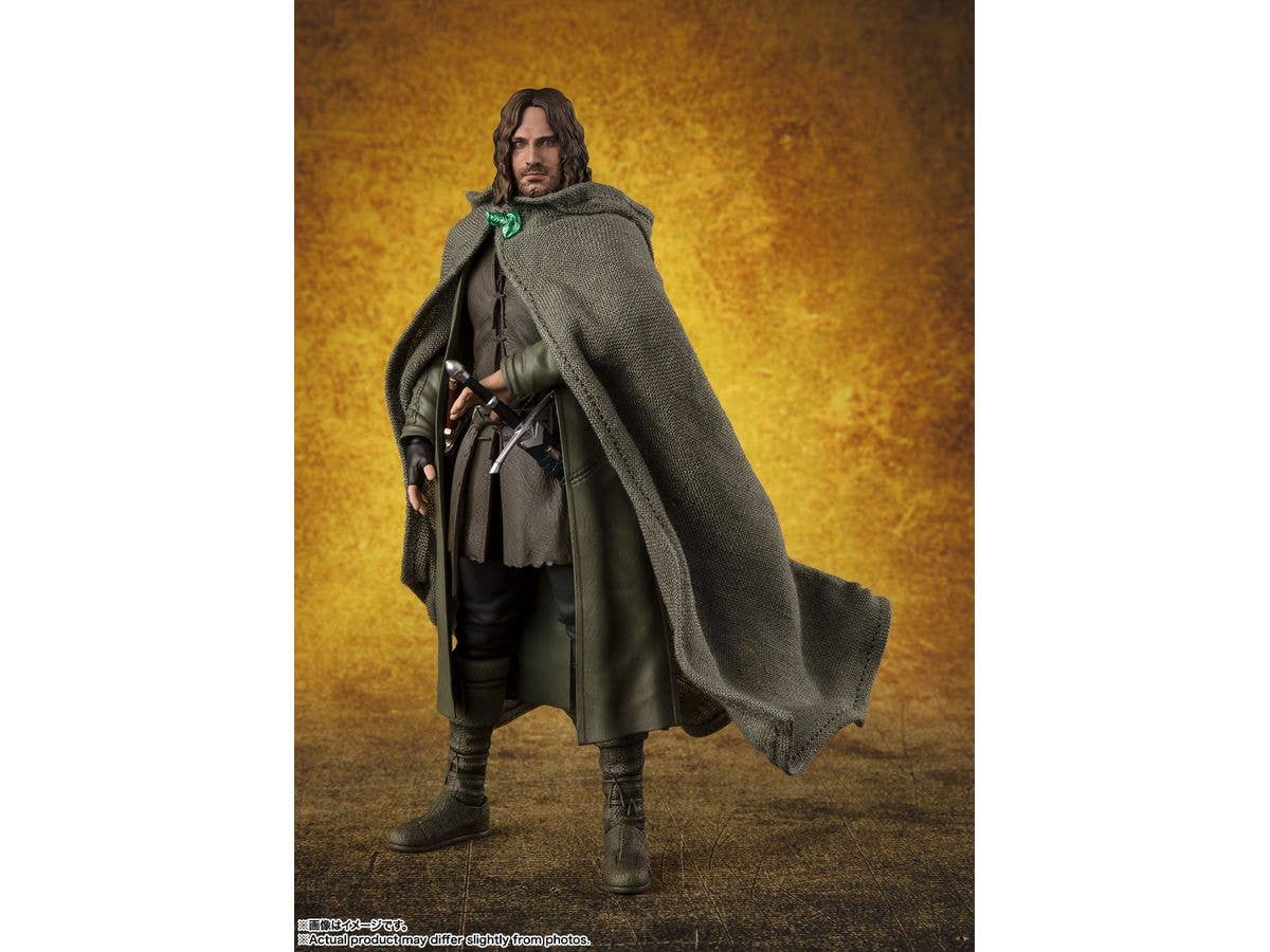 TAMASHII NATIONS Aragorn (The Lord of the Rings: The Fellowship of the Ring) "The Lord of the Rings", TAMASHII NATIONS S.H.Figuarts | 4573102675644
