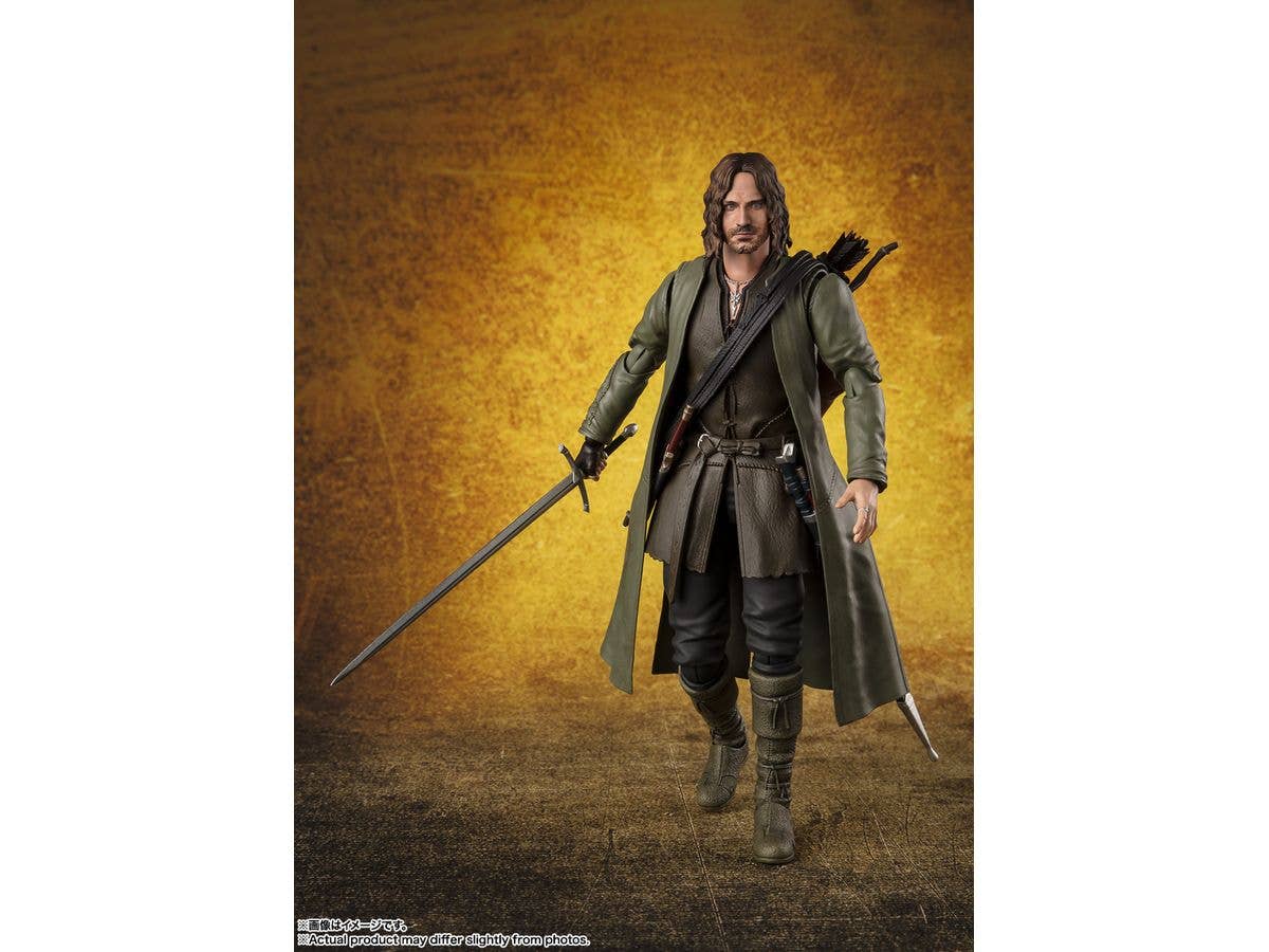TAMASHII NATIONS Aragorn (The Lord of the Rings: The Fellowship of the Ring) "The Lord of the Rings", TAMASHII NATIONS S.H.Figuarts | 4573102675644