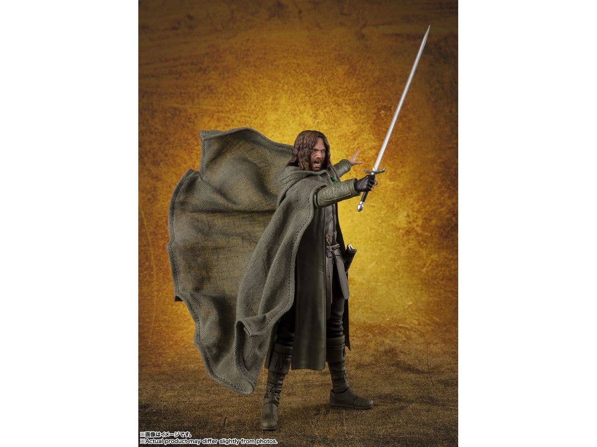 TAMASHII NATIONS Aragorn (The Lord of the Rings: The Fellowship of the Ring) "The Lord of the Rings", TAMASHII NATIONS S.H.Figuarts | 4573102675644