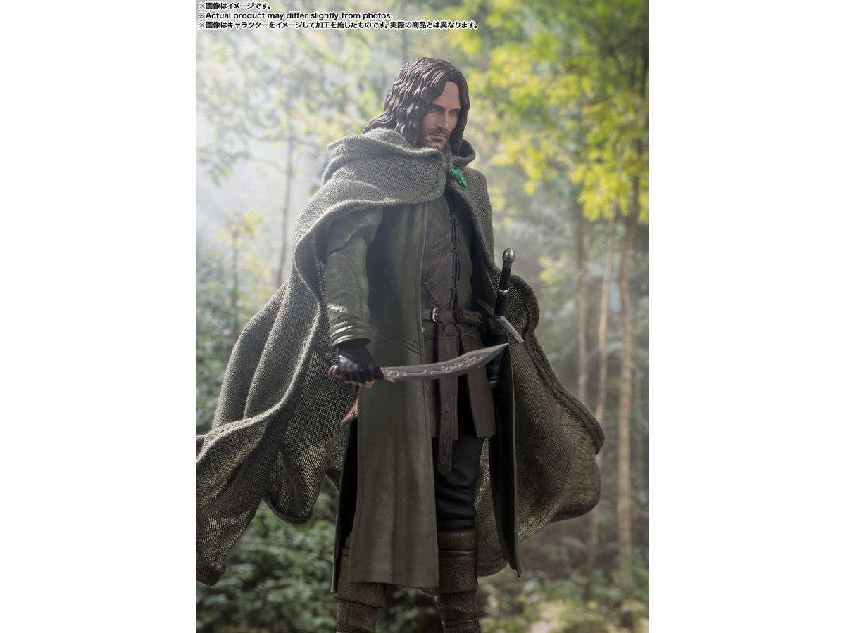 TAMASHII NATIONS Aragorn (The Lord of the Rings: The Fellowship of the Ring) "The Lord of the Rings", TAMASHII NATIONS S.H.Figuarts | 4573102675644