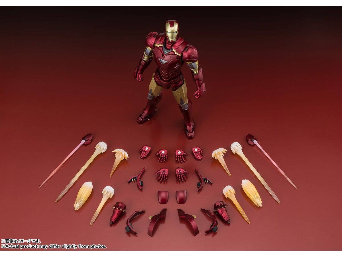 TAMASHII NATIONS Iron Man Mark6 (THE INFINITY SAGA) "THE INFINITY SAGA", TAMASHII NATIONS S.H.Figuarts | 4573102675774