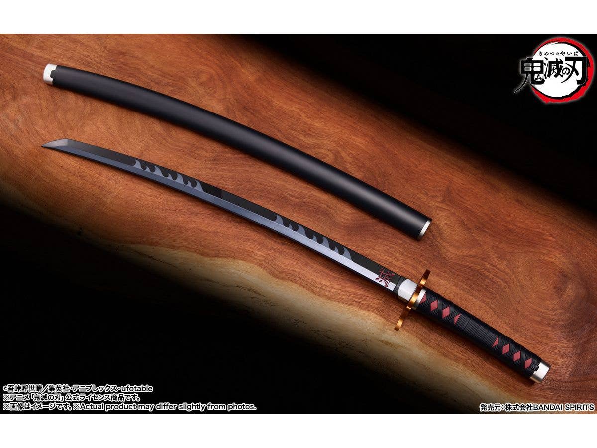 TAMASHII NATIONS NICHIRIN SWORD (TANJIRO KAMADO) KYOJURO RENGOKU’S SWORD GUARD ver. "Demon Slayer: Kimetsu no Yaiba", TAMASHII NATIONS PROPLICA | 4573102675804