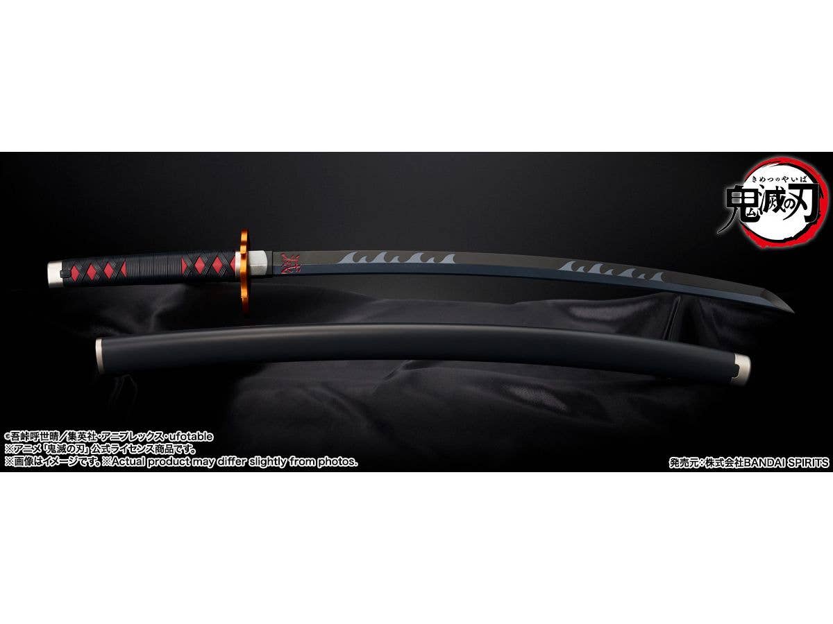 TAMASHII NATIONS NICHIRIN SWORD (TANJIRO KAMADO) KYOJURO RENGOKU’S SWORD GUARD ver. "Demon Slayer: Kimetsu no Yaiba", TAMASHII NATIONS PROPLICA | 4573102675804