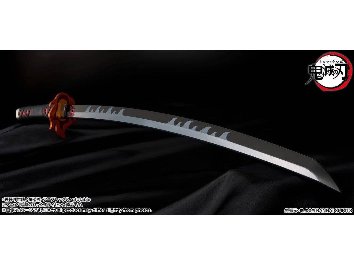 TAMASHII NATIONS NICHIRIN SWORD (TANJIRO KAMADO) KYOJURO RENGOKU’S SWORD GUARD ver. "Demon Slayer: Kimetsu no Yaiba", TAMASHII NATIONS PROPLICA | 4573102675804