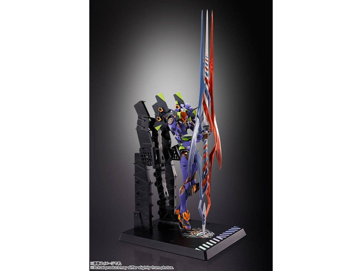 TAMASHII NATIONS EVANGELION TEST TYPE-01 30th with the spear of Gaius EVANGELION, TAMASHII NATIONS METAL BUILD | 4573102676337