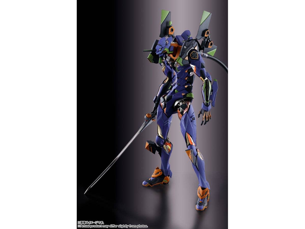 TAMASHII NATIONS EVANGELION TEST TYPE-01 30th with the spear of Gaius EVANGELION, TAMASHII NATIONS METAL BUILD | 4573102676337
