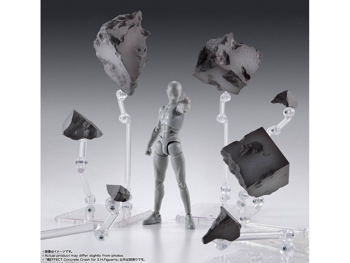 TAMASHII NATIONS Concrete Crash for S.H.Figuarts TAMASHII EFFECT, TAMASHII NATIONS TAMASHII EFFECT | 4573102676528