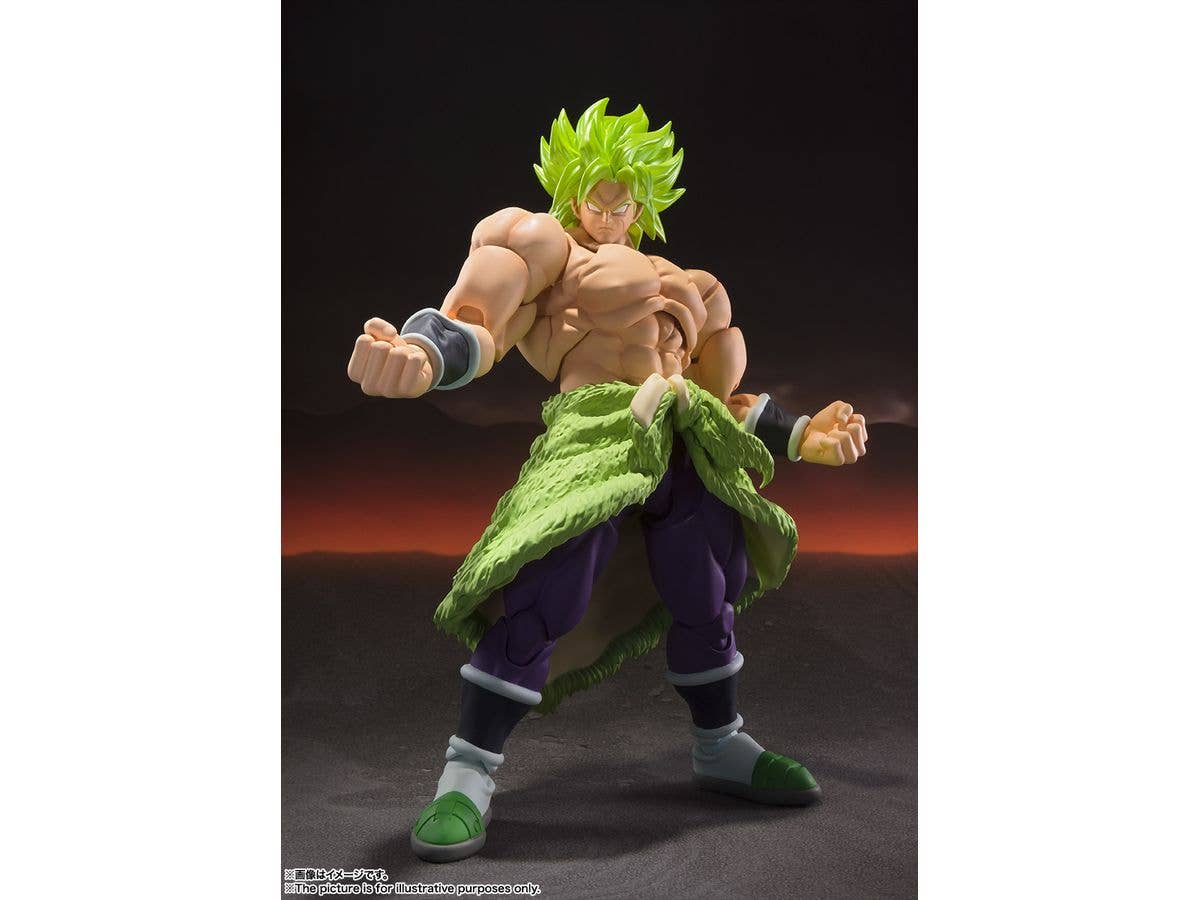TAMASHII NATIONS Super Saiyan Broly Fully Power (Reissue) Dragon Ball Super: Broly, TAMASHII NATIONS S.H.Figuarts | 4573102692894