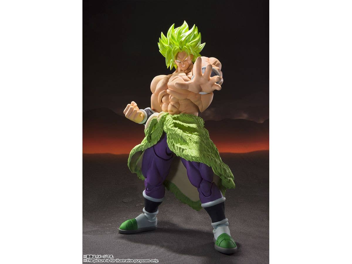 TAMASHII NATIONS Super Saiyan Broly Fully Power (Reissue) Dragon Ball Super: Broly, TAMASHII NATIONS S.H.Figuarts | 4573102692894