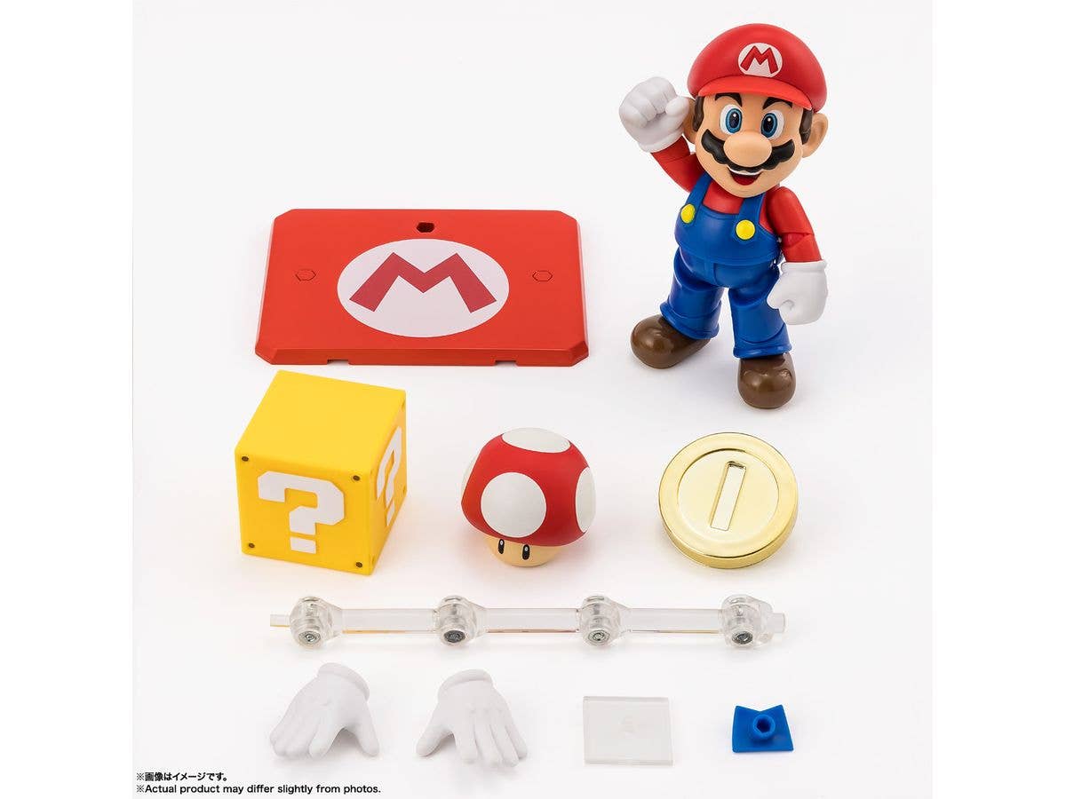 TAMASHII NATIONS Mario (Super Mario) Super Mario, TAMASHII NATIONS S.H.Figuarts | 4573102693037