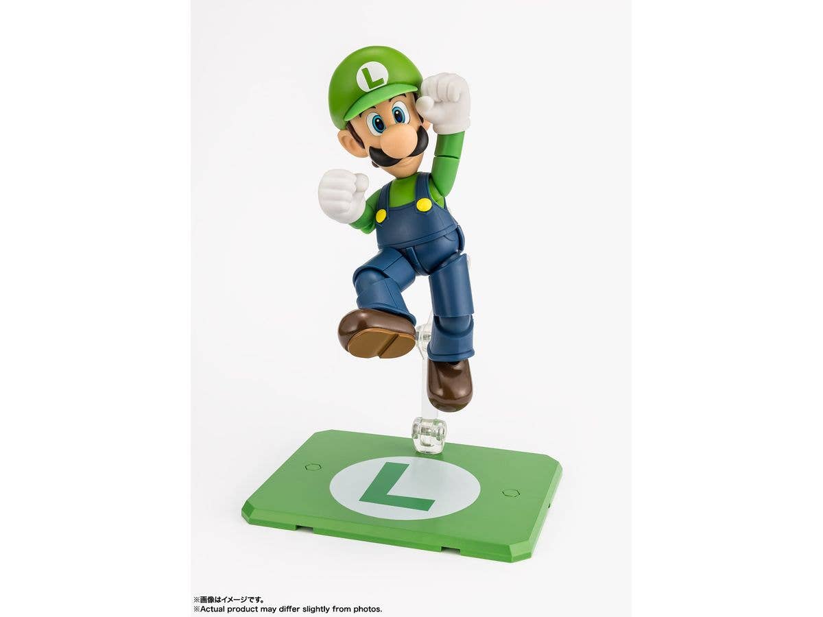 TAMASHII NATIONS Luigi (Super Mario) Super Mario, TAMASHII NATIONS S.H.Figuarts | 4573102693044
