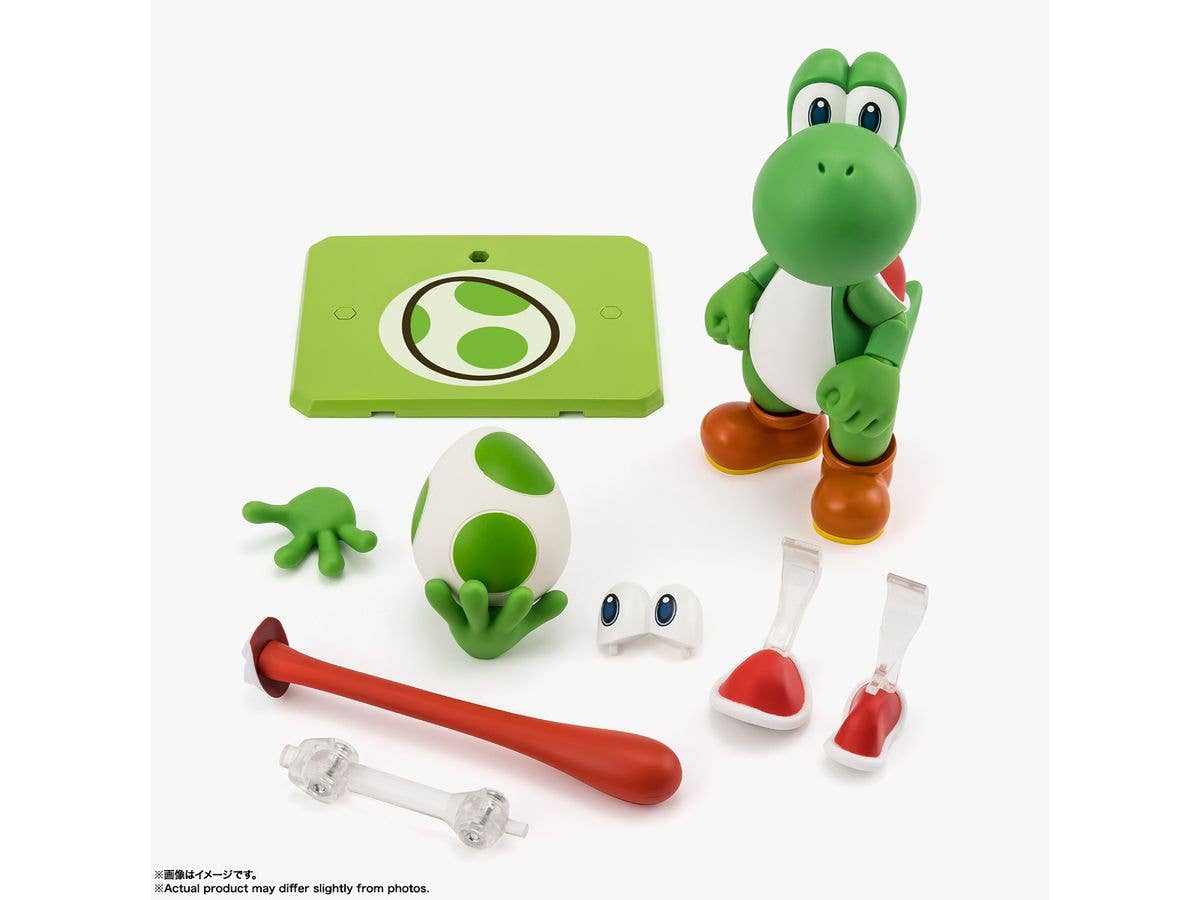 TAMASHII NATIONS Yoshi (Super Mario) Super Mario, TAMASHII NATIONS S.H.Figuarts | 4573102693051