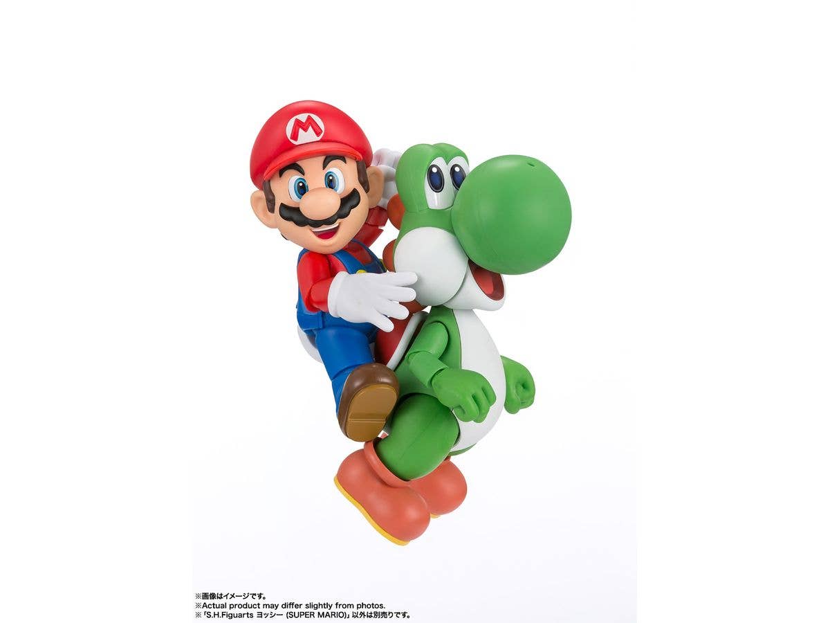 TAMASHII NATIONS Yoshi (Super Mario) Super Mario, TAMASHII NATIONS S.H.Figuarts | 4573102693051