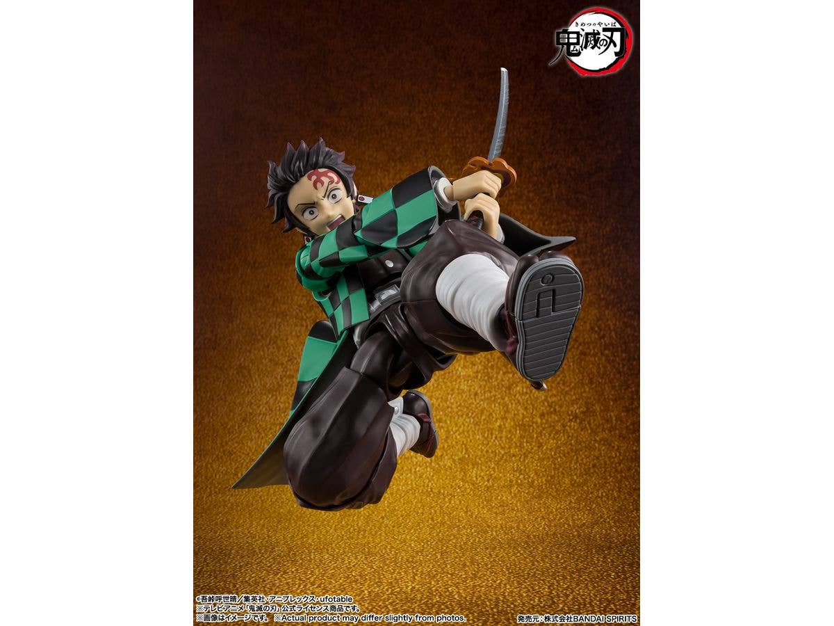 TAMASHII NATIONS Tanjiro Kamado The Final Battle in the Infinity Castle Demon Slayer: Kimetsu no Yaiba, TAMASHII NATIONS S.H.Figuarts | 4573102693341