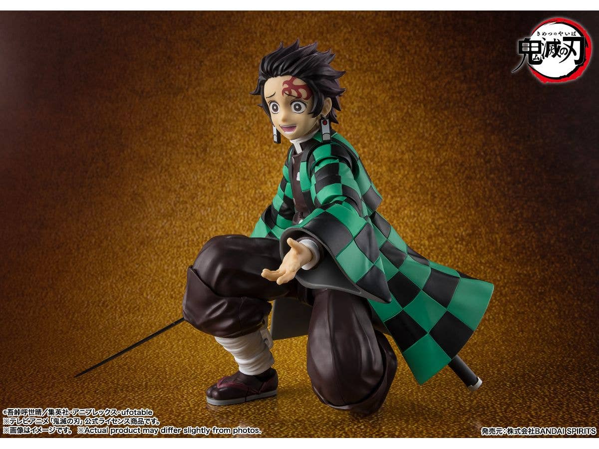 TAMASHII NATIONS Tanjiro Kamado The Final Battle in the Infinity Castle Demon Slayer: Kimetsu no Yaiba, TAMASHII NATIONS S.H.Figuarts | 4573102693341