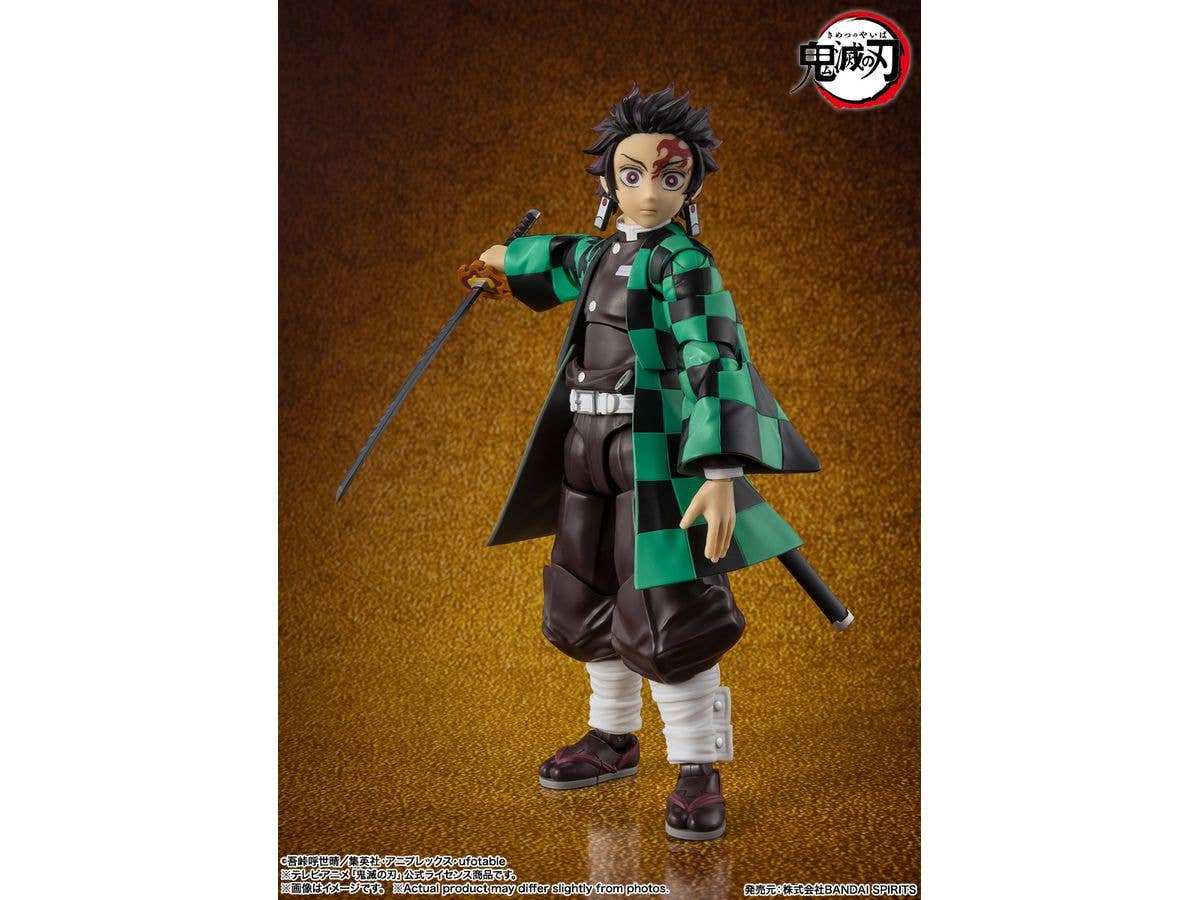 TAMASHII NATIONS Tanjiro Kamado The Final Battle in the Infinity Castle Demon Slayer: Kimetsu no Yaiba, TAMASHII NATIONS S.H.Figuarts | 4573102693341