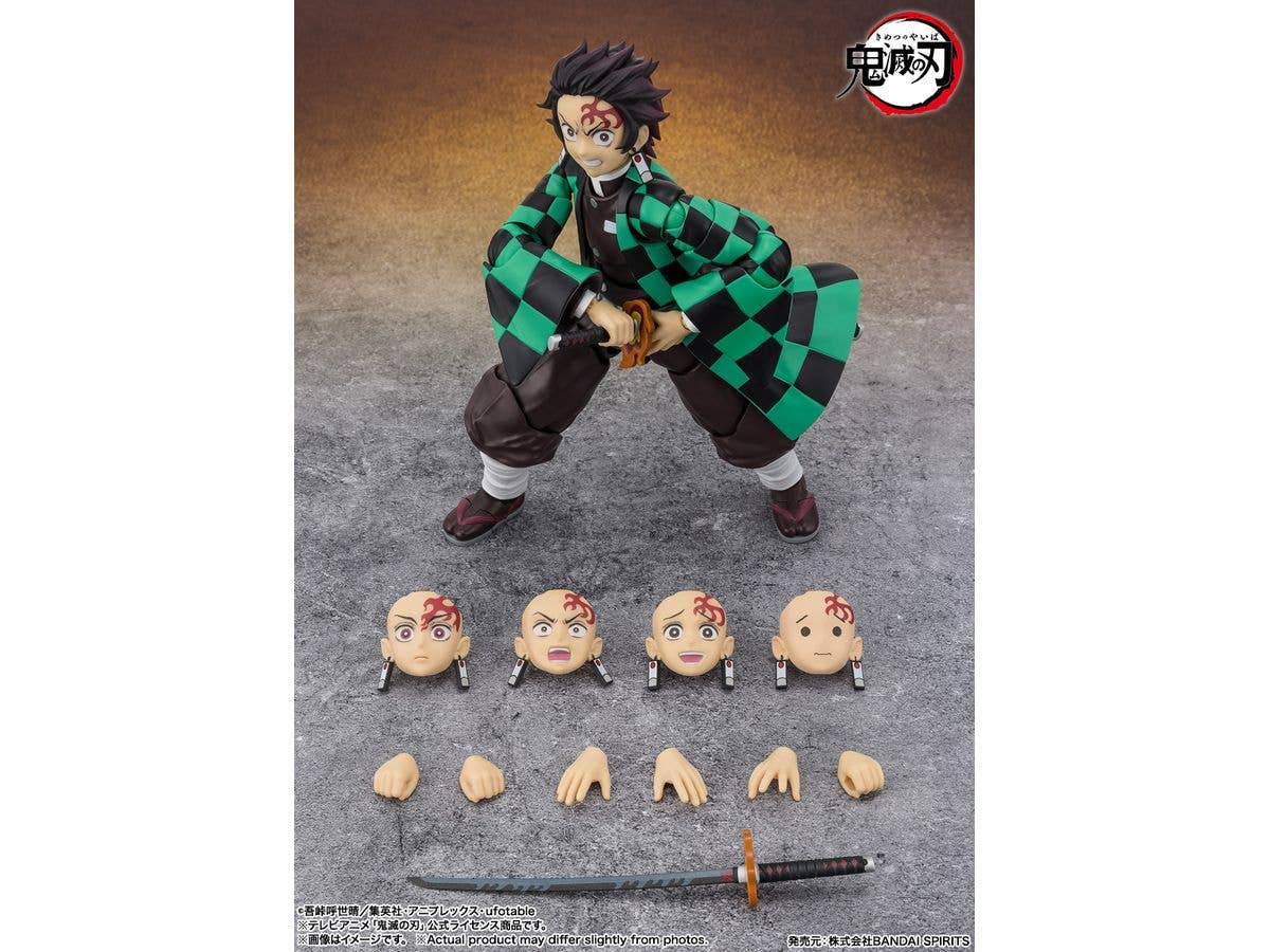 TAMASHII NATIONS Tanjiro Kamado The Final Battle in the Infinity Castle Demon Slayer: Kimetsu no Yaiba, TAMASHII NATIONS S.H.Figuarts | 4573102693341