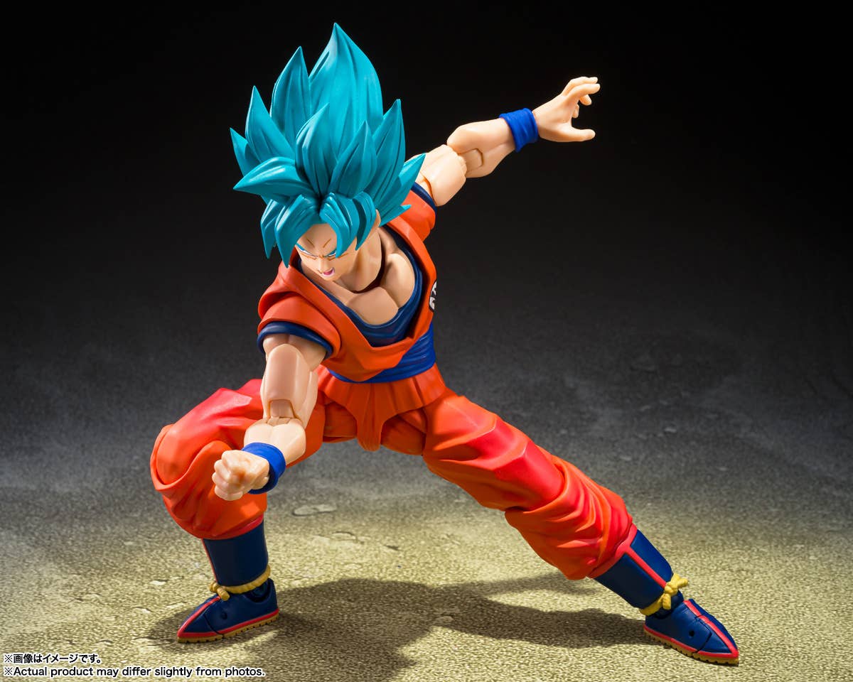 SUPER SAIYAN GOD SUPER SAIYAN SON GOKU 〈BLUE POWER TRANSCENDING LIMITS〉 "DRAGON BALL" | 4573102697851