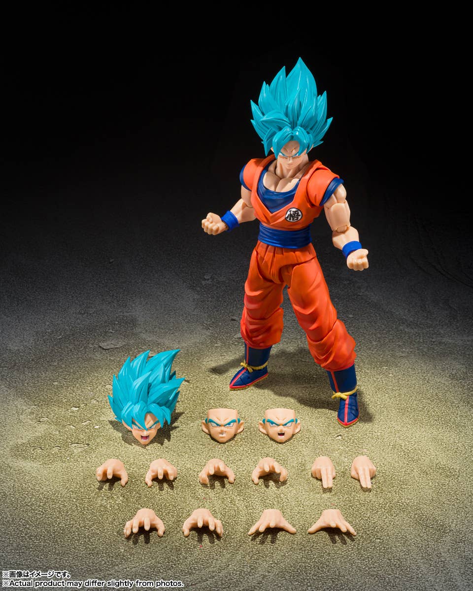 SUPER SAIYAN GOD SUPER SAIYAN SON GOKU 〈BLUE POWER TRANSCENDING LIMITS〉 "DRAGON BALL" | 4573102697851