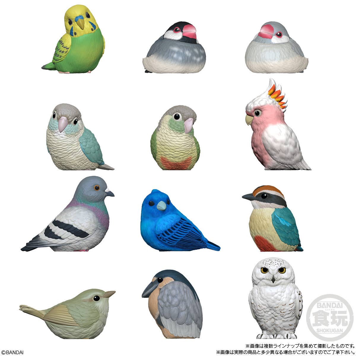 Bandai Shokugan Tenori Friends Tenori Friends 10 - Bird (Box/12) | 4570117910821