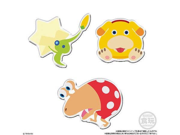 Bandai Shokugan Chara Magnet Pikmin (Blind Box of 14) | 4570117916236