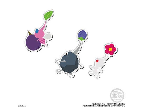 Bandai Shokugan Chara Magnet Pikmin (Blind Box of 14) | 4570117916236