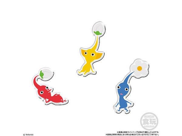 Bandai Shokugan Chara Magnet Pikmin (Blind Box of 14) | 4570117916236