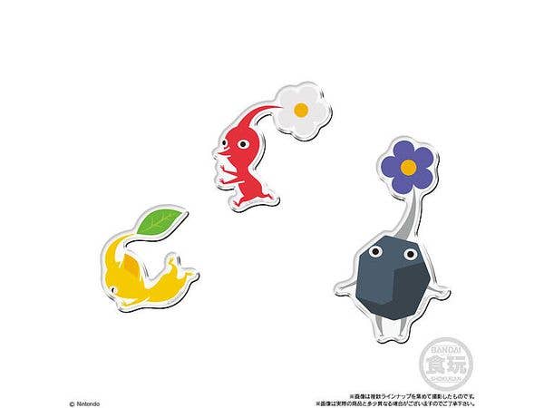 Bandai Shokugan Chara Magnet Pikmin (Blind Box of 14) | 4570117916236