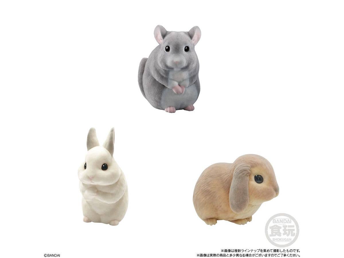 BANDAI (Reissue) Flocked Tenori Friends 2 (Box/12), Bandai Shokugan Tenori Friends | 4570117918032