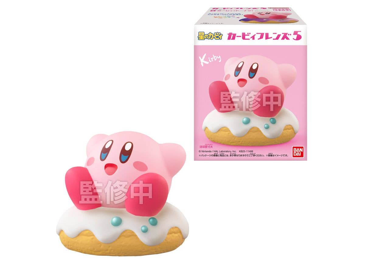 BANDAI Kirby Friends W5 "Kirby" (Box/12), Bandai Shokugan Friends | 4570117921148