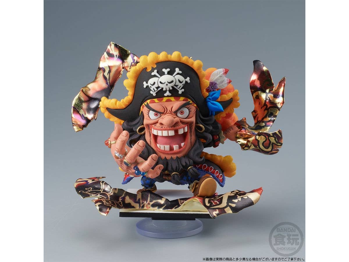 BANDAI One Piece Niformation Tsukuru Figure Marshall D. Teach "One Piece", Bandai Shokugan Niformation | 4570117923111