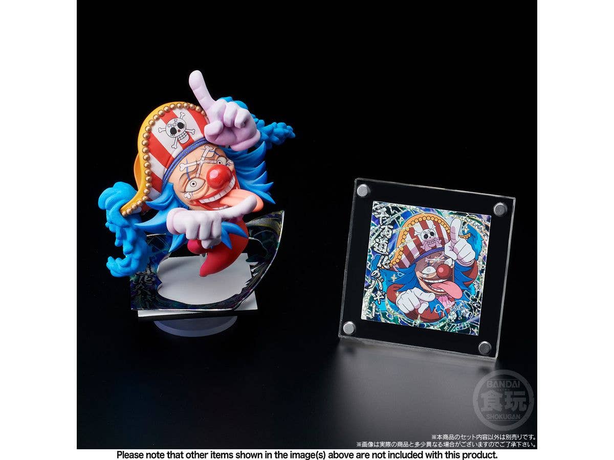 BANDAI One Piece Niformation Tsukuru Figure Buggy "One Piece", Bandai Shokugan Niformation | 4570117923128