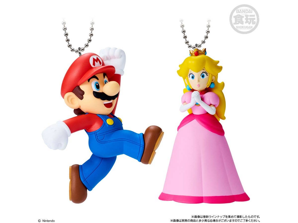 BANDAI Super Mario Bros. Mascot Charm Collection Vol. 2 Super Mario Bros. (Box/10), Bandai Shokugan | 4570117924583