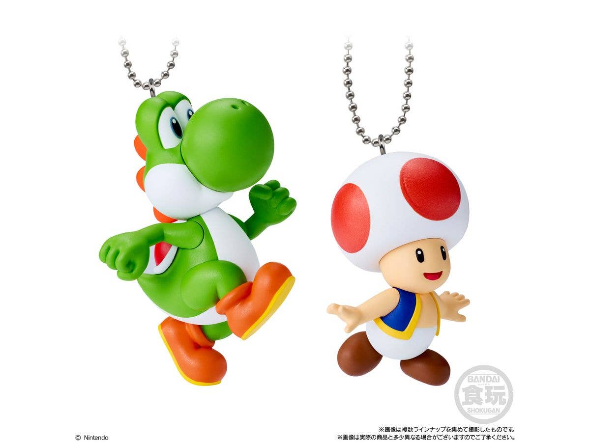BANDAI Super Mario Bros. Mascot Charm Collection Vol. 2 Super Mario Bros. (Box/10), Bandai Shokugan | 4570117924583