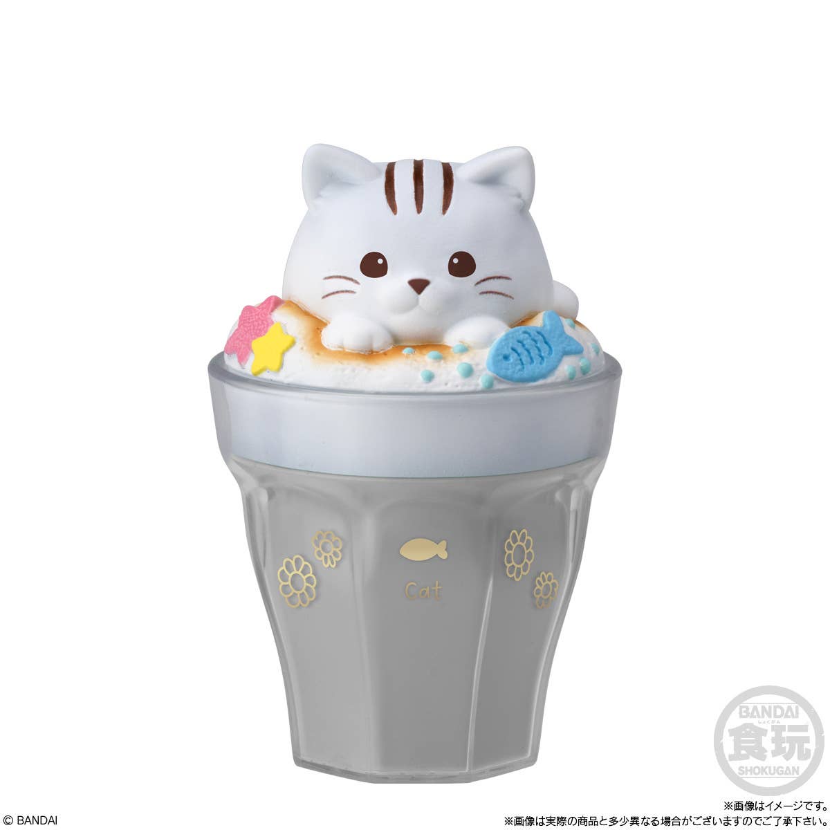 CharaLatte Art Case - Animals (Box/12) | 4570117926334