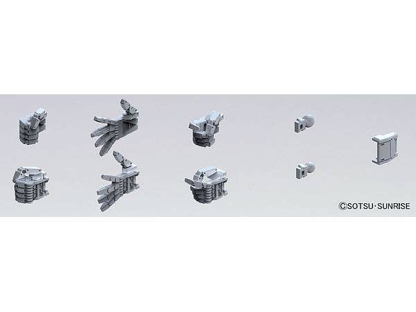 Builders Parts - HD 1/144 MS Hand 03 (EFSF Small) | 4573102619457