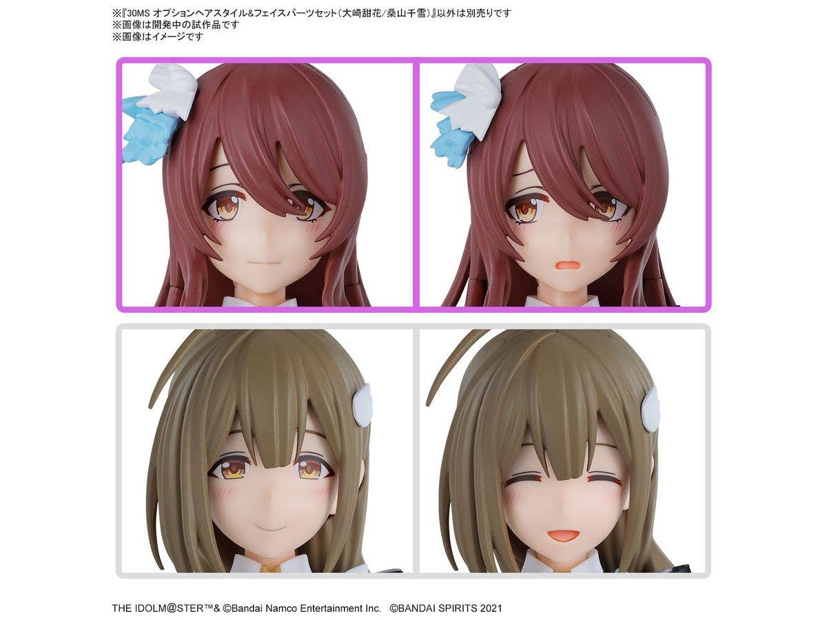30MS OPTION HAIR STYLE & FACE PARTS SET (TENKA OSAKI/CHIYUKI KUWAYAMA) | 4573102663122